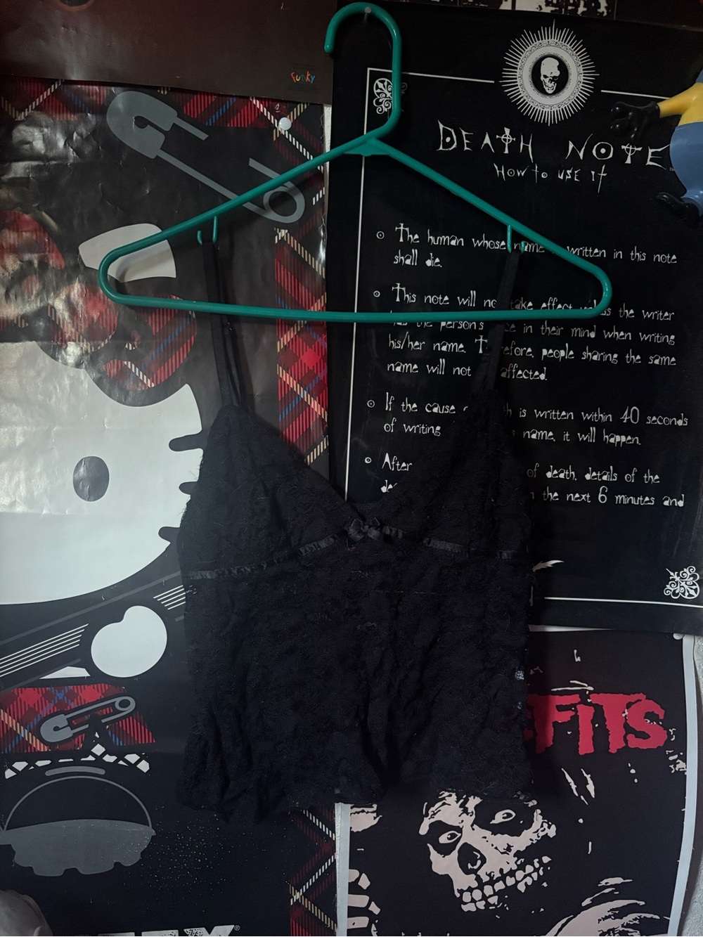 Edikted black see through tank